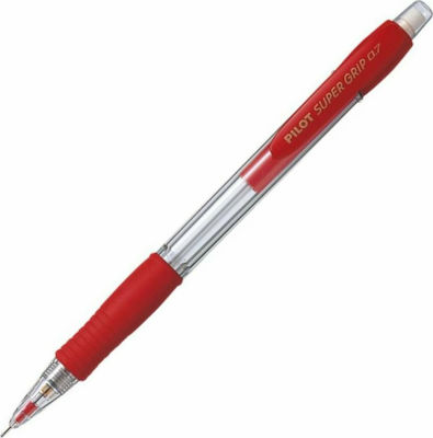 Pilot Super Creion mecanic 0.7mm cu Radiera Roșu