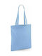 Westford Mill W101 Cotton Shopping Bag Sky