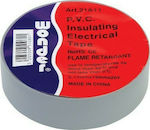 Wonder Insulation Tape 19mm x 20m 17076-019138 PVC Στενή Γκρι Gray