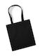 Westford Mill W261 Βαμβακερή Τσάντα για Ψώνια σε Μαύρο χρώμα