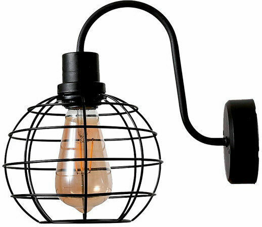 Elmark Holly Φωτιστικό Τοίχου Μαύρο 18x27x28εκ. Elmark Holly Φωτιστικό Τοίχου Μαύρο 18x27x28εκ.