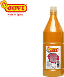 Jovi Basic Tempera Colour Paint Bottle 1000ml Orange