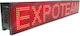 ExpoLedTeam Semn LED rulant Cu o singură față I...
