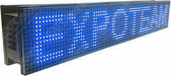 ExpoLedTeam Semn LED rulant Cu două fețe Imperm...