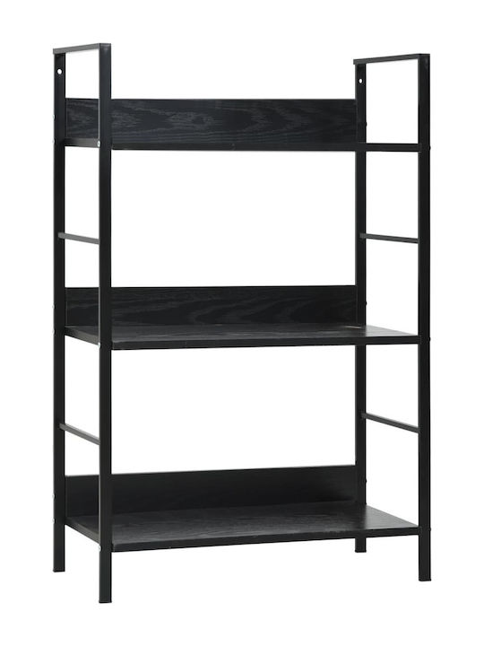 Bookcase Black 60x27.6x90.5cm