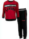 Εβίτα Kids Sweatpants Set Red 2pcs