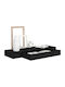 Shelf Wall Black 80x25x8cm