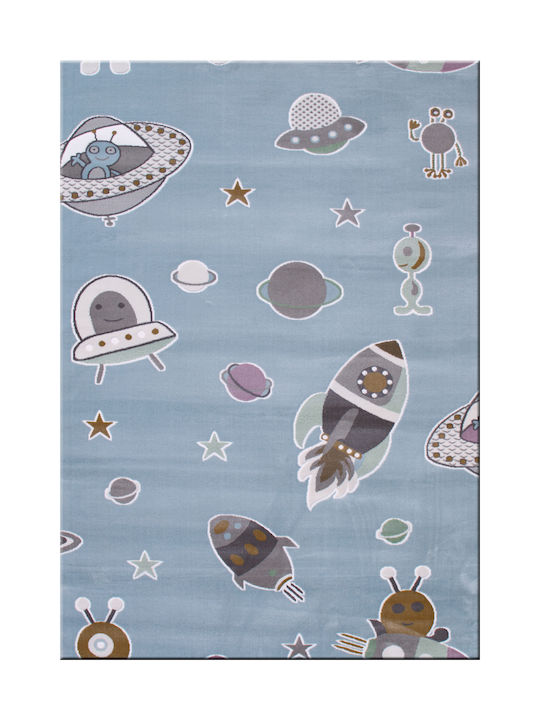 Kids Synthetic Rug Baby Planet 160x230cm 510