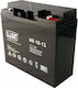 Megabat MB 18-12 Батерия UPS с Капацитет 18Ах и Напрежение 12V 1бр