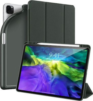 Dux Ducis Osom Flip Cover Σιλικόνης / Δερματίνης Μαύρο (iPad Pro 2020 11")