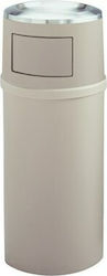 Rubbermaid Metal Coș de gunoi Deșeuri 80lt Bej