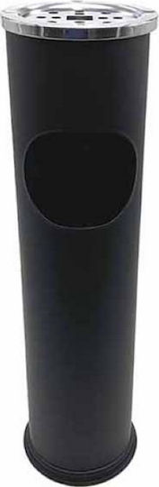 Homestyle Metallic Waste Bin 8lt Black
