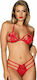 Obsessive Giftella Sensual Set Red Red