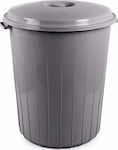 Plastic Waste Bin 70lt Gray