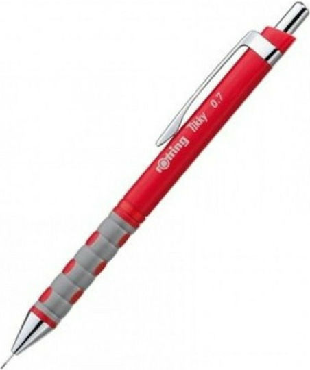 Rotring Tikky Mechanical Pencil for Drawing 1pcs Red