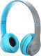 P47 Wireless/Wired On Ear Headphones with 6 hou...