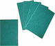 Cleaning Cloths with Microfibers General Use Green 15x9.8cm 5pcs
