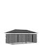 vidaXL Gazebo Garten Charcoal 6x3m