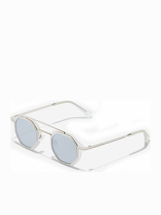 Hawkers Citybreak Unisex Γυαλιά Ηλίου με Χρυσό Μεταλλικό Σκελετό και Γαλάζιο Καθρέφτη Φακό