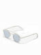 Hawkers Citybreak Sunglasses with Gold Metal Frame and Light Blue Mirrored Lenses