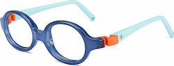 Nanovista Bunny Children's Plastic Eyeglass Frame Blue NV183336