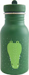 Trixie Mr. Crocodile Kinder Trinkflasche Rostfreier Stahl Grün 350ml