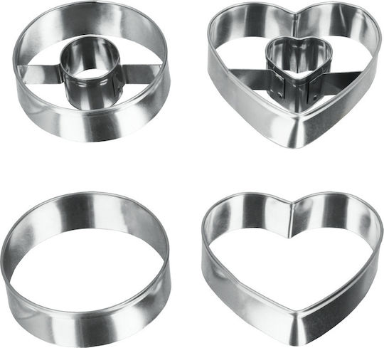 Metaltex Inox Cookie Cutter 4pcs