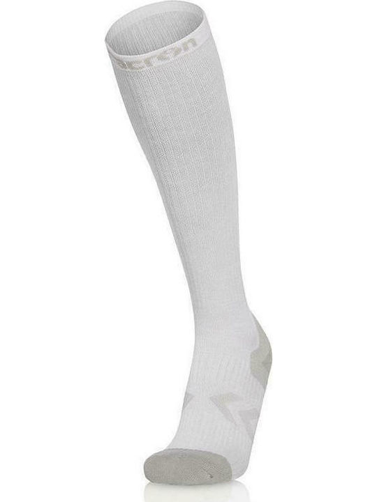 Macron Enhance Football Socks White 1 Pair