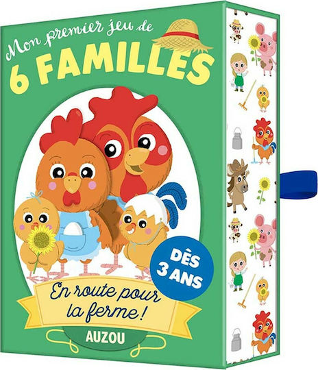 Επιτραπέζιο Παιχνίδι My First Set Of 6 Families για 2-5 Παίκτες 3+ Ετών (EN) Auzou
