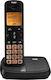 Fysic FX-5500 Cordless Phone with Speaker Suitable for Seniors Black