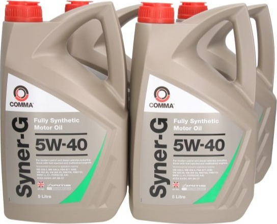 Comma Oil Syner-G 5W-40 4x5lt | Skroutz.gr