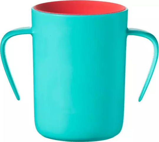 Tommee Tippee Baby Cup Easiflow 360° made of Plastic Turquoise 200ml for 6m+m+