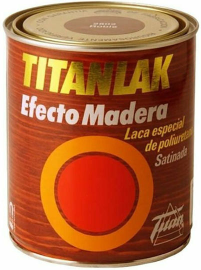 Titan Χρώμα Απομίμησης Ξύλου Efecto Madera 0.75lt Nogal Claro Σατινέ