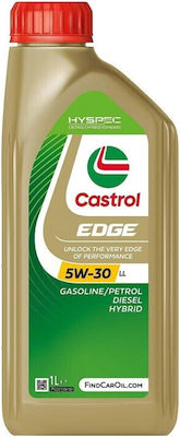 Castrol Edge Synthetic Car Lubricant 5W-30 LL 1lt