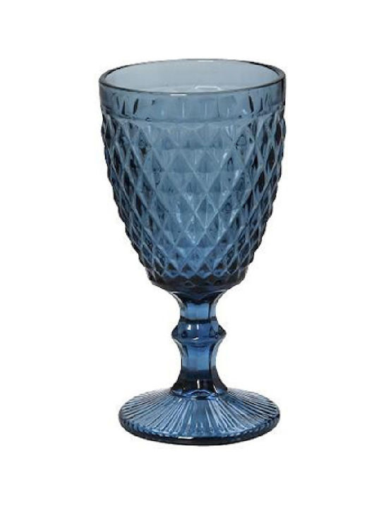 Espiel Tristar Glas Wasser aus Glas Blue Marine Kelch 280ml 1Stück