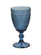 Espiel Tristar Ποτήρι Νερού από Γυαλί Blue Marine Κολωνάτο 280ml