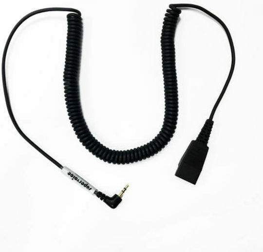 SuperVoice SVC-QDJ25A Quick Disconnect (QD) Kabel auf einzelne 2,5-mm-Buchse (SPRV-0022)