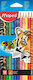 Maped Color'Peps Animals Ξυλομπογιές Σετ 12 χρώματα