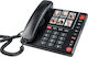 Fysic FX-3930 Telefon fix Birou Negru