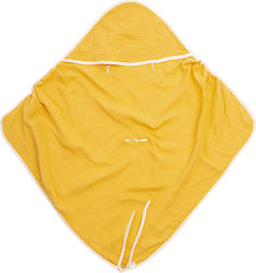 Sensillo Car Seat Cover Muslin Yellow