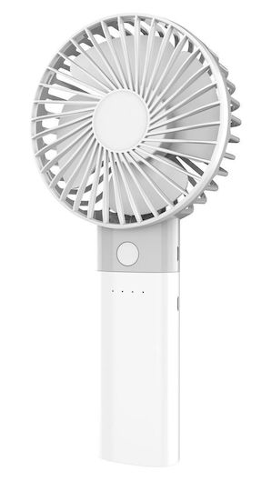 Platinet USB Rechargeable Fan 4000mAh White
