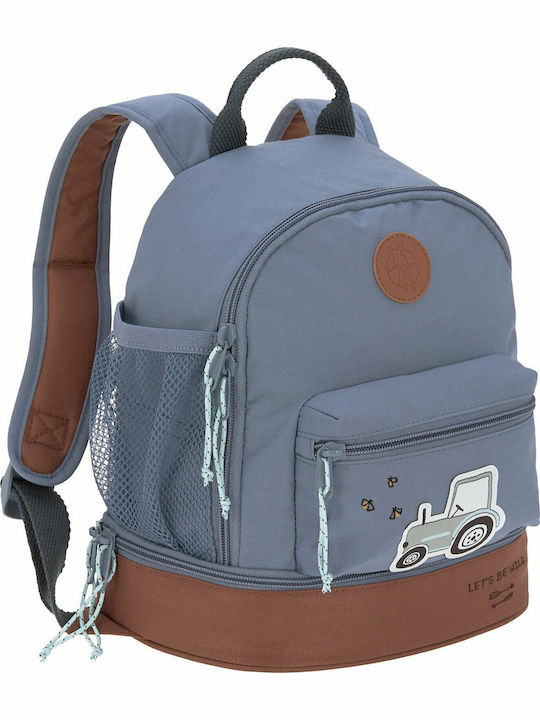 Laessig Adventure Tractor School Bag Backpack Kindergarten in Blue color