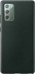 Samsung Leather Cover Leather Back Cover Green (Galaxy Note 20)