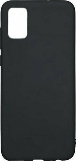 Cti Umschlag Rückseite Silikon Schwarz (Galaxy A41)