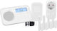 Olympia Prohome 8762 WLAN/GSM Ασύρματο Σύστημα Συναγερμού με Ανιχνευτή Κίνησης , 4 Αισθητήρες Πόρτας , Τηλεχειριστήριο , Κέντρο και Πληκτρολόγιο (Wi-Fi / GSM)
