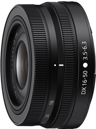 Nikon Crop Camera Lens NIKKOR Z DX 16-50mm f/3.5-6.3 VR Wide Angle Zoom for Nikon Z Mount Black
