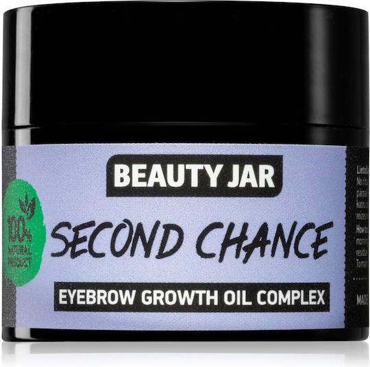 Beauty Jar Second Chance Augenbrauen-Make-up Bleistift für Brauenwachstum Öl 15ml