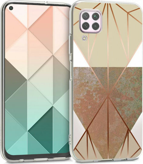 KWmobile Umschlag Rückseite Silikon Mehrfarbig (Huawei P40 Lite)