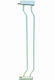 Home & Camp Safety Gate Extensions made of Metal in White Color 12x2x80εκ. 1pcs