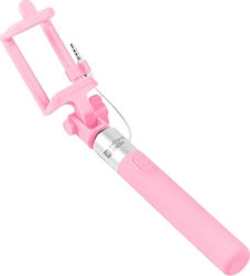 Natec SF-20W Selfie Stick with 3.5mm Cable Pink